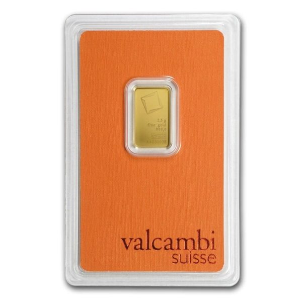 2.5 gram Gold Bar - Valcambi (In Assay) - Image 2