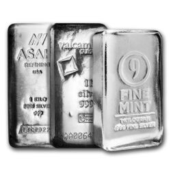 1 Kilo - 32.15 ozt .999 Fine Silver - Secondary Market - Brands Vary