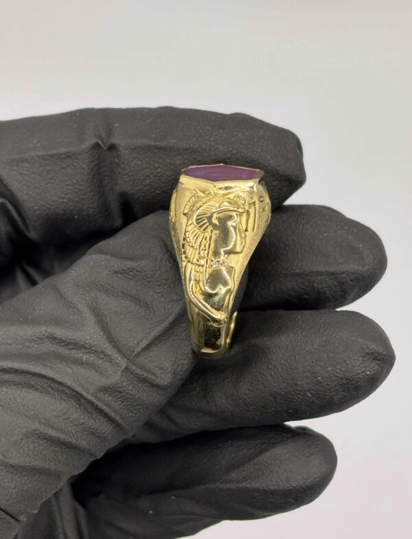 18KT Solid Gold Ring - Image 3