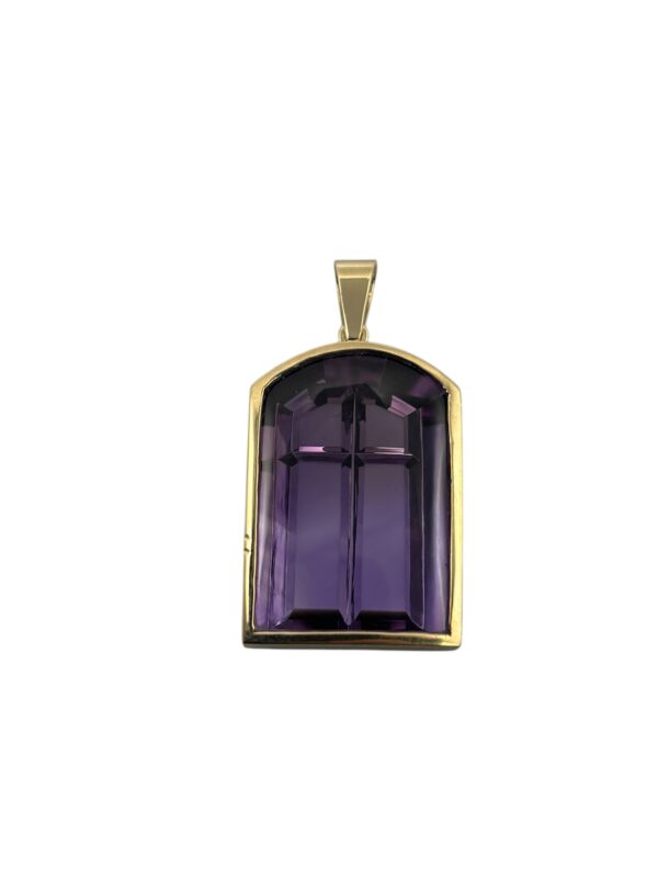 14KT Amethyst Pendant