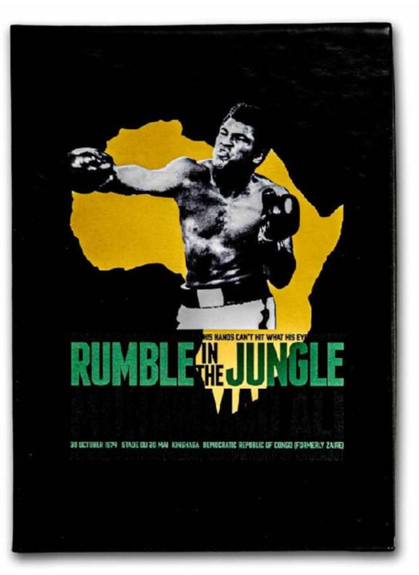 Muhammad Ali Rumble In The Jungle Fine Silver Trading Card