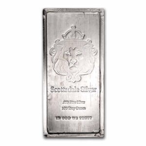 100 oz Silver Bar - Scottsdale Mint Stacker®