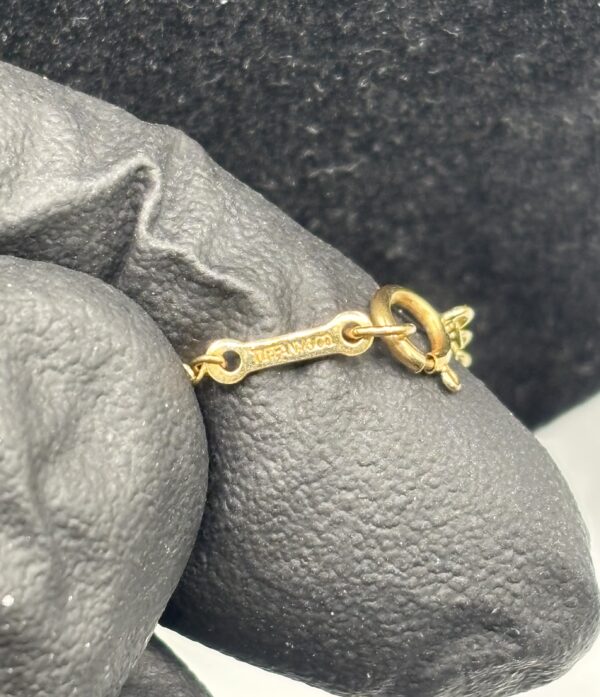18KT Gold-Tiffany & Co-Peretti-30 in Chain and Cross - Image 3
