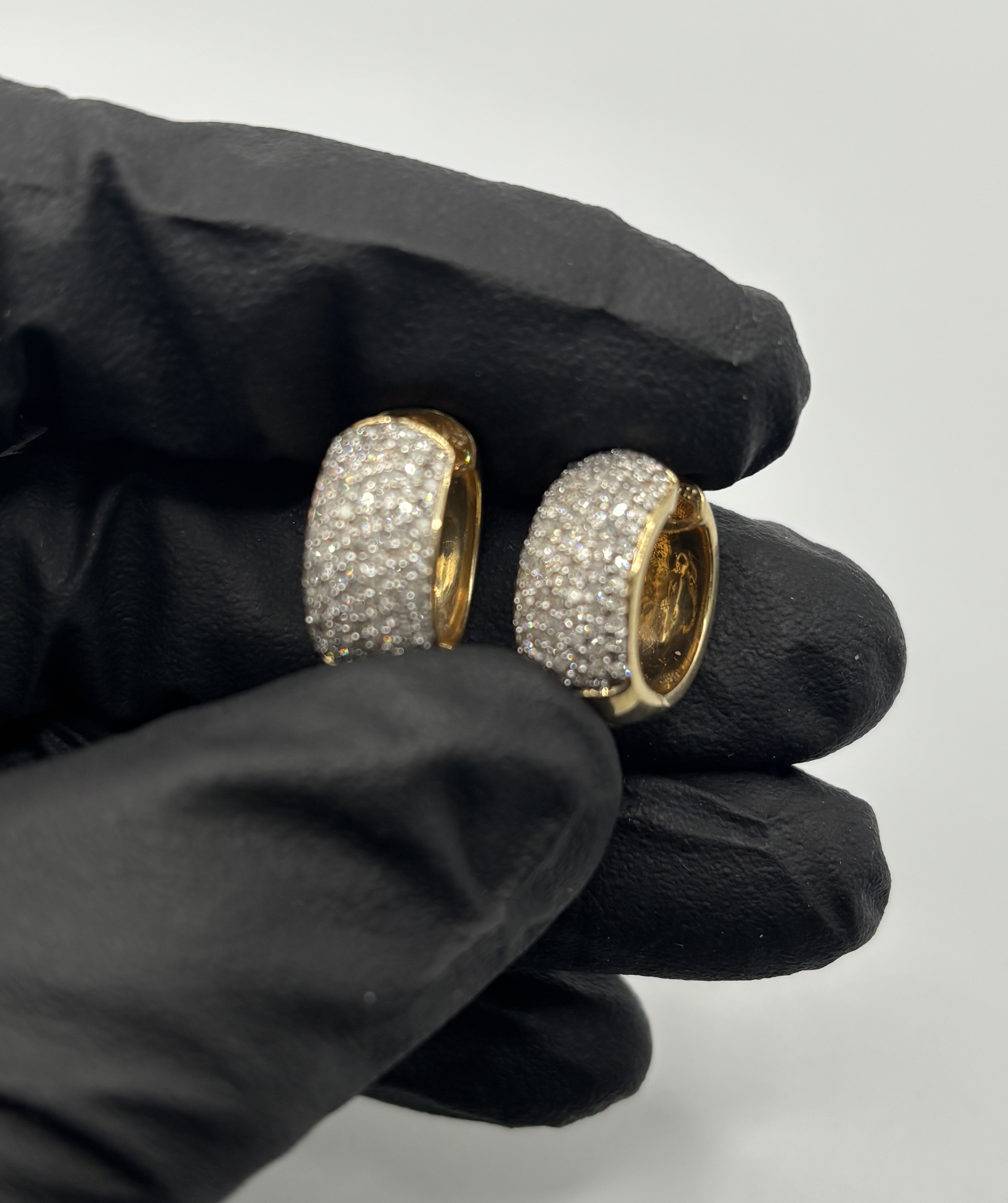 14KT Gold Diamond Earrings