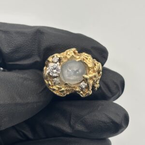 14KT Gold Nugget Ring