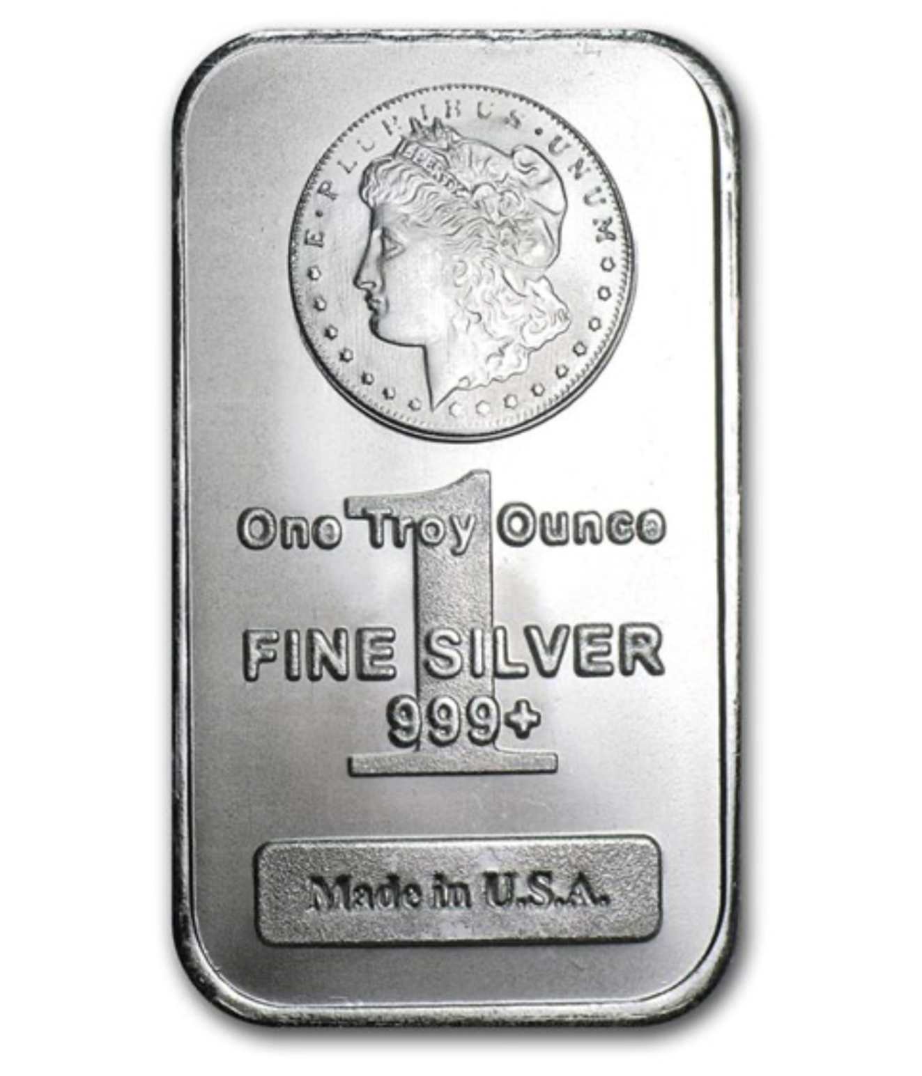 1 oz Silver Bar - Morgan Design (Secondary Market)