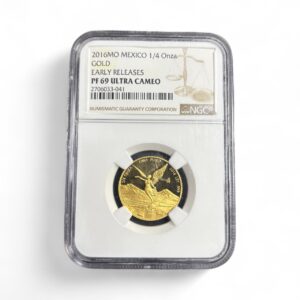 2016MO Mexico 1/4 Onza Gold - Early Releases - PF69 ULTRA CAMEO