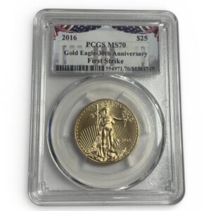 1/2 oz American Gold Eagle MS-70 PCGS (Random Year)