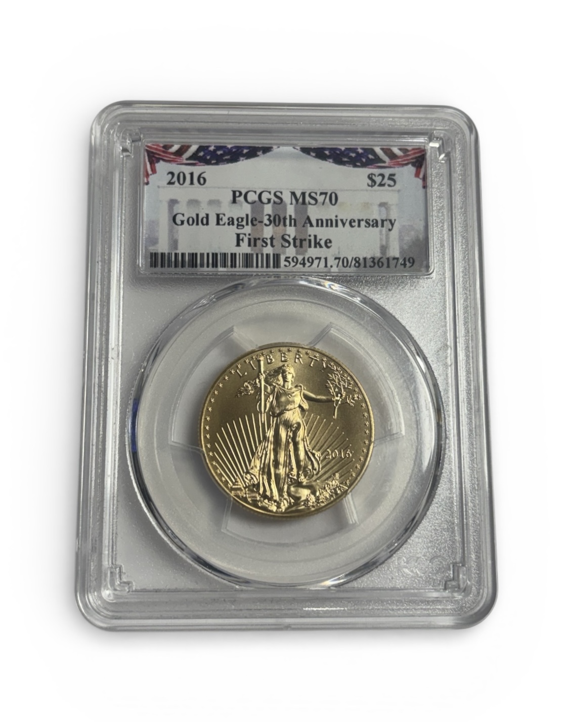 1/2 oz American Gold Eagle MS-70 PCGS (Random Year)