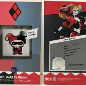 2021 NIUE 1 oz .999 Fine Silver - Harley Quinn - Silver Collectible Coin