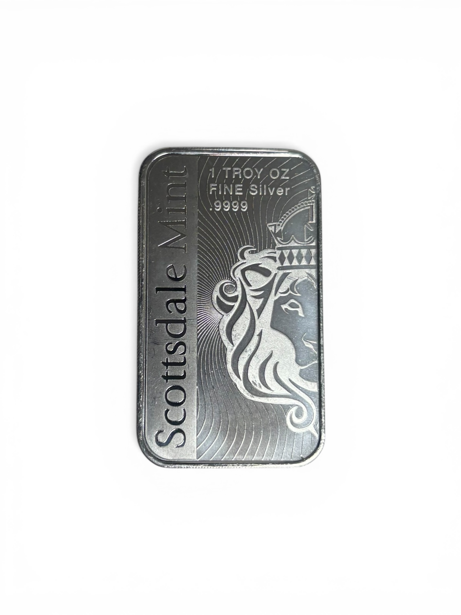1 oz .999 Fine Silver Bar - Scottsdale Mint - Secondary Market