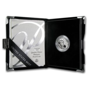 1/4 oz Proof American Platinum Eagle (Random Year, w/Box & COA)