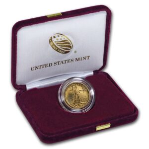 2020-W 1/4 oz Proof American Gold Eagle (w/Box & COA)