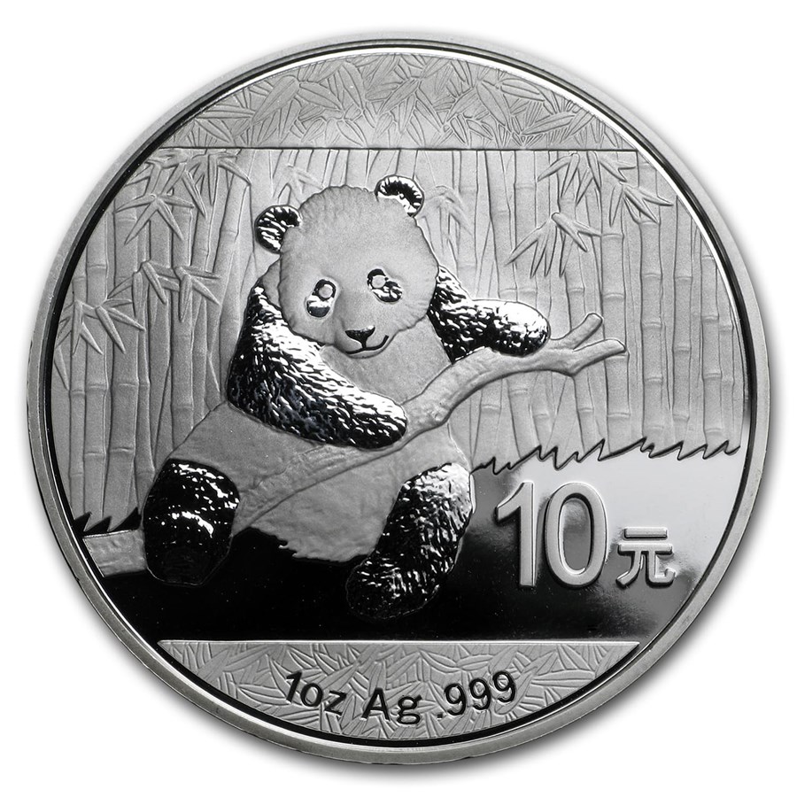 China - 1 oz .999 Fine Silver - Panda (Random Year)