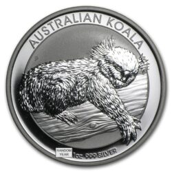1 oz .999 Fine Silver - Australian Silver Koala BU (Random Year)