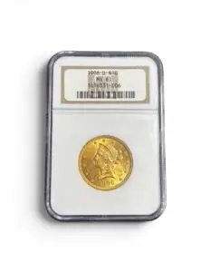 1906-D  $10 US Liberty NGC MS61