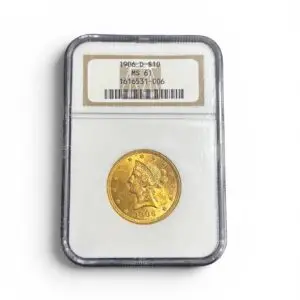 1906-D  $10 US Liberty NGC MS61