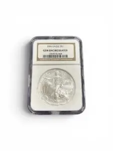 2006 - 1 oz American Silver Eagle - GEM UNCIRCULATED - NGC