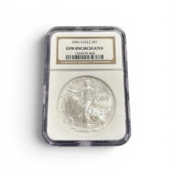 2006 - 1 oz American Silver Eagle - GEM UNCIRCULATED - NGC