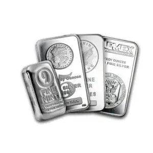 5 oz .999 Fine Silver Bar - Secondary Market - Brands Vary