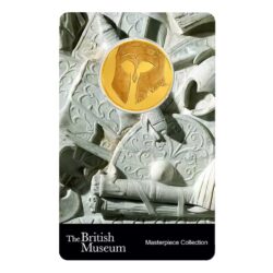 2020 1/4 oz British Museum Corinthian Helmet Proof Gold Coin Solomon Islands .9999 Fine (In Assay)