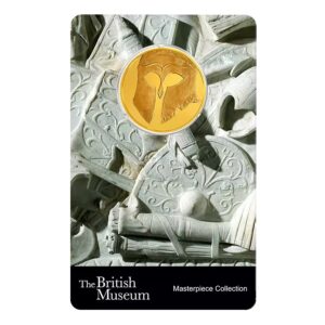 2020 1/4 oz British Museum Corinthian Helmet Proof Gold Coin Solomon Islands .9999 Fine (In Assay)