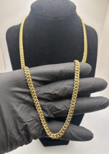 Solid 14KT Cuban Link Chain - 24 Inch - 6MM - 67.7 Grams